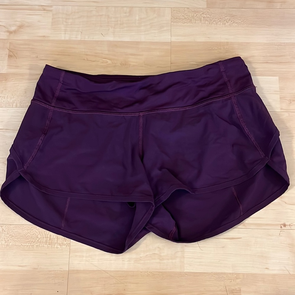 Lulu lemon speed up low rise lined short, 2.5 inch